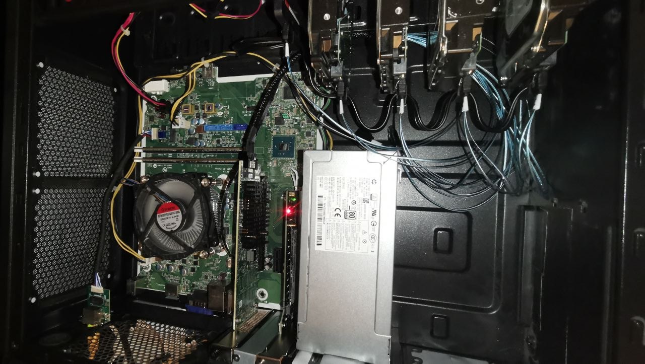 Mein RAID-10-Setup: 4x 4TB Festplatten